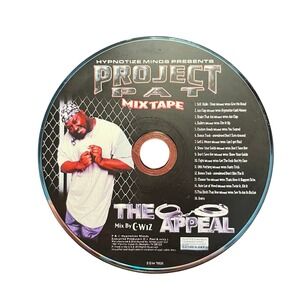 Project Pat Da Appeal Mixtape CD Music‎ Album Hypnotize Minds